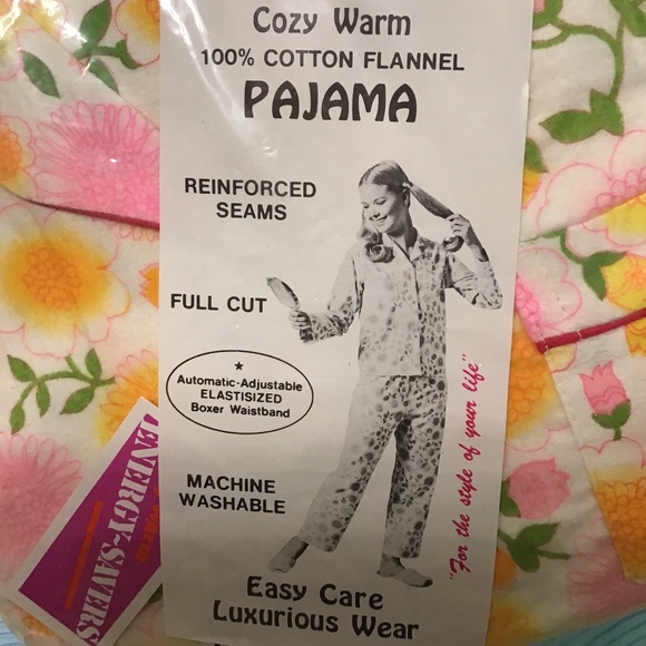 Vintage 20th century wear pajama set - Picture 2 of 4